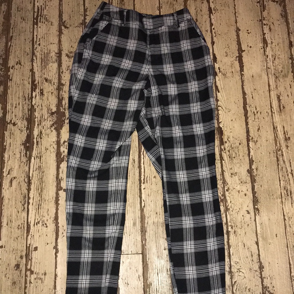 Plaid pants
